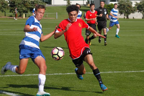 017 - Football, First XI Boys v St Kents - 00