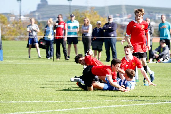 017 - Football, First XI Boys v St Kents - 01