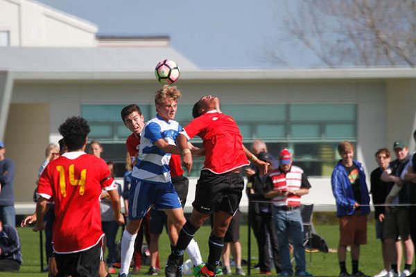 017 - Football, First XI Boys v St Kents - 03