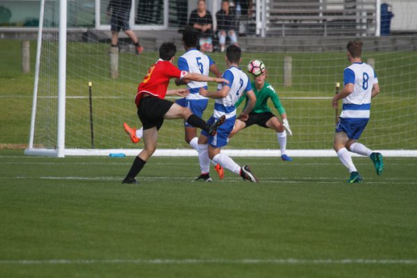 017 - Football, First XI Boys v St Kents - 04