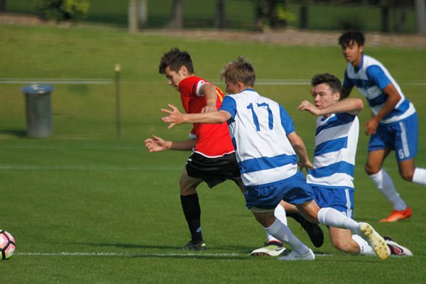 017 - Football, First XI Boys v St Kents - 05