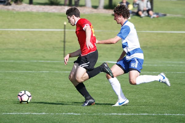 017 - Football, First XI Boys v St Kents - 06