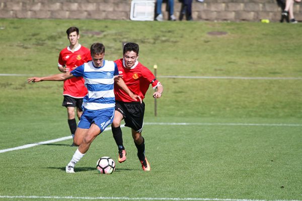 017 - Football, First XI Boys v St Kents - 10