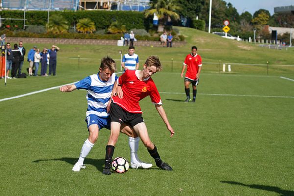 017 - Football, First XI Boys v St Kents - 11