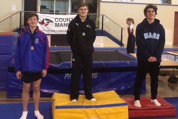 JAMES DOUGAL - 2ND PLACE TRAMPOLINING MENS ELITE