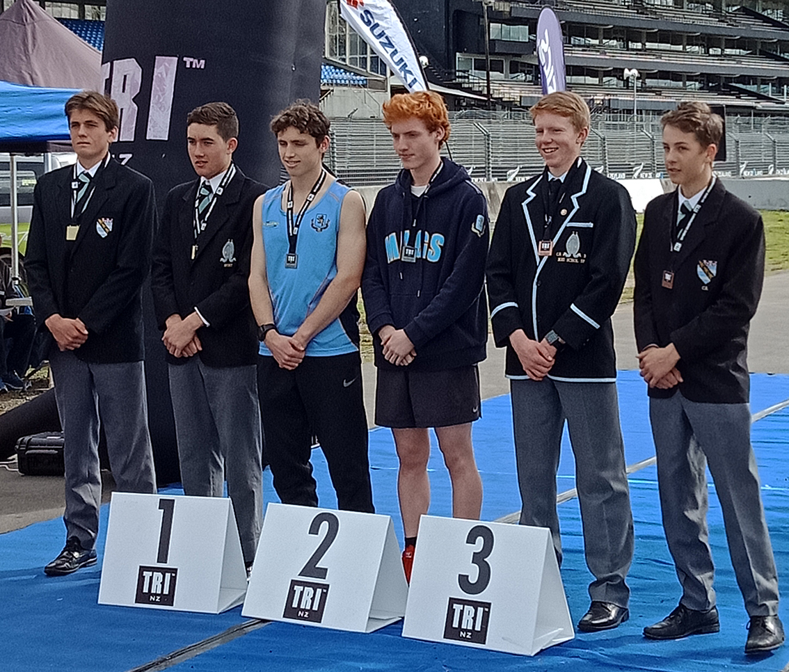 Duathlon Silver at Nationals - Mount Albert Grammar School