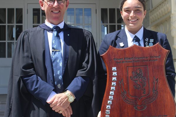 Alyssa Houma was named Best All-Round Pasifika Student.