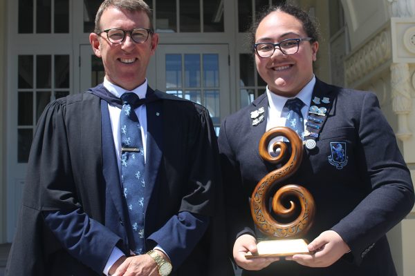 Assina Te Paa-Kolio won the Ruanui-a-Tane Award for Maori leadership.