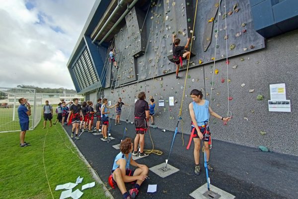 WBHS Exhange 2022 Climbing 2