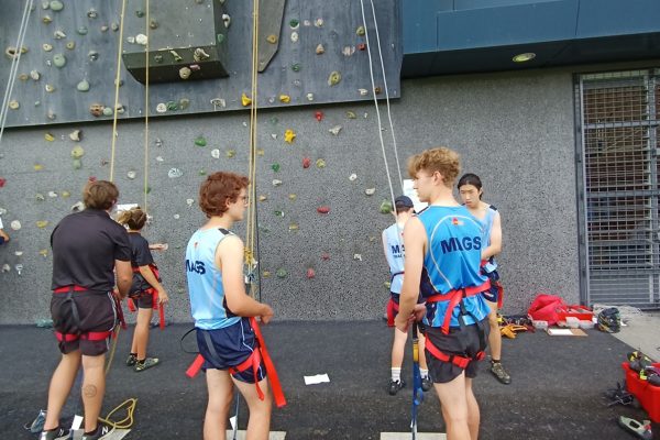 WBHS Exhange 2022 Climbing 3