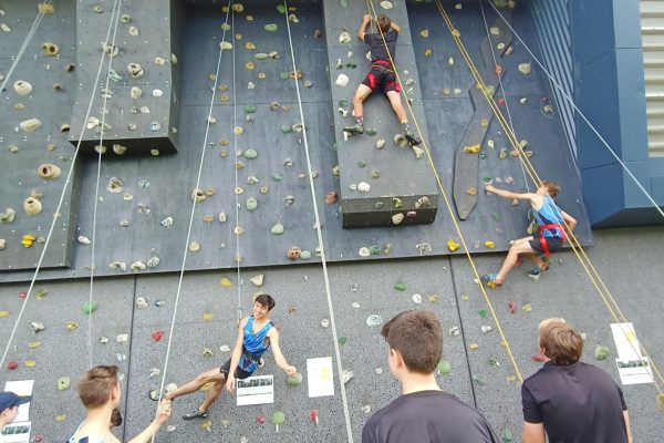 WBHS Exhange 2022 Climbing 4