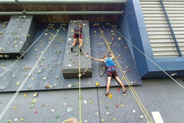 WBHS Exhange 2022 Climbing 5